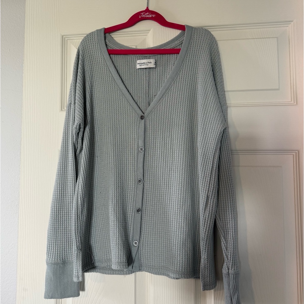 Dusty mint Abercrombie top